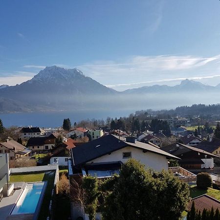 Dachwohnung Mit Seeblick Альтмюнстер Экстерьер фото